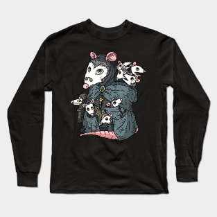 cute catholic possum. Long Sleeve T-Shirt